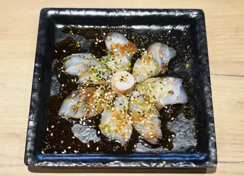 HY SUSHI Marrakech - CARPACCIO Poisson blanc